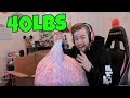 Someone sent me 40 POUNDS of Lucky Charms Marshmallows
