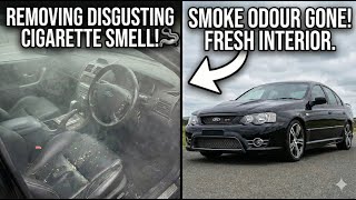 Ultimate guide to removing cigarette smells and odors from your car's interior