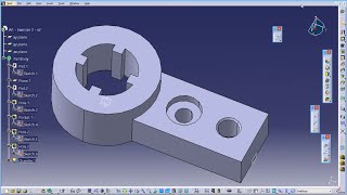 CATIA Tutorial - PartDesign Exercise 2 - v2