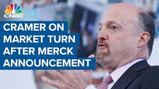 Jim Cramer on market turn after Merck update about oral Covid pill: I think it's real