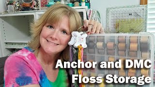 Storing DMC Floss and Anchor Floss