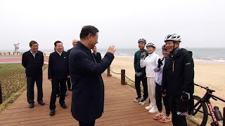 Xi in Shandong: Chinese president inspects coastal industry, environmental efforts