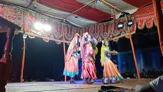 Odia Mahabharat Nataka || Sakhi Dance Scene || Dolo Jatra Landajuali (Gm) || #Landajuali_ jatra