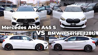 Mercedes AMG A45 S vs BMW 1 Series 128ti 2021 | Which one do you choose ?