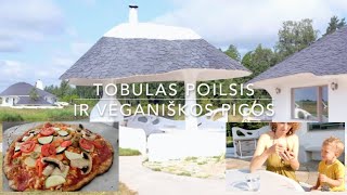 Tobulas poilsis ir veganiskos picos / Perfect weekend with vegan pizzas