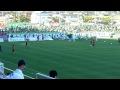 ガイナーレ鳥取 vs ジェフ千葉　試合前の練習の様子　その2