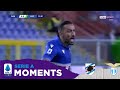 Quagliarella heads home on 200th Sampdoria appearance vs Lazio | Serie A 20/21 Moments