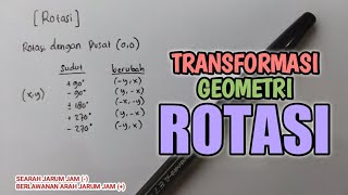 ROTASI PUSAT (0,0)