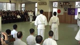 Kihon waza demonstration – Yoshinkan Aikido honbu dojo, Tokyo, Japan.