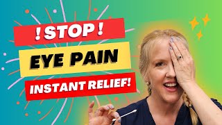 INSTANT RELIEF - Eye Massage for Eye Pain \u0026 Strain