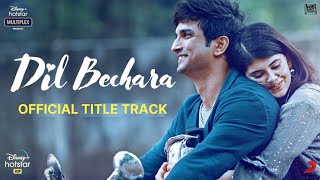 Dil Bechara Title Track | 😍 Romantic love status😘 | 💕Sad love status | 💖WhatsApp status | Ajnabi