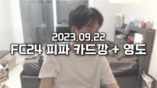 2023.09.22) 스틸로 FC 24 피파 카드깡 근데 영도를 곁들인