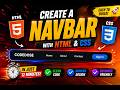 Navbar Tutorial for Beginners (12 Min) —Clean & Actually Easy