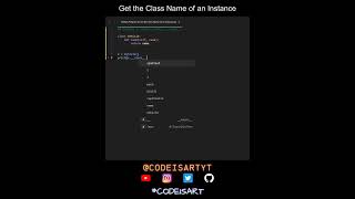 Get the Class Name of an Instance in Python | Python Examples | Python Coding Tutorial | Interview