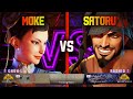 SF6 ▰ Moke (Chun Li) VS Satoru (Rashid) | High Level Gameplay | Street Fighter 6 High Level