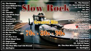 Slow Rock Ballads 70s, 80s, 90s - Scorpions, Aerosmith, Bon Jovi, U2, Ledzeppelin .......