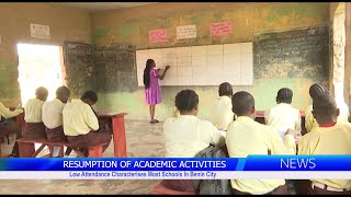 RESUMPTION OF ACADEMIC ACTIVITIES: Low Attendance Characterises Most Schools In Benin City