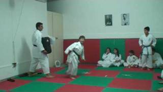 Karate Curinga - Yoko Tobi Geri - 18-12-09 Nicola e Roberto