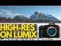 Lumix High Resolution Mode - Tutorial/Review