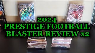 2024 PRESTIGE FOOTBALL BLASTER REVIEW x2