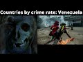 Mr Incredible becoming uncanny, Countries by crime rate | 50+ phases