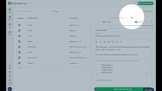 Schoolytics: How to send missing assignments email to all students