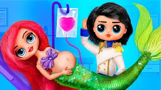Prenses Ariel'in İnanılmaz Hayatı! 32 Kendin Yap Tarzı LOL Sürpriz Fikri