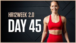 NO REPEATS Full Body HIIT Workout // Day 45 HR12WEEK 2.0
