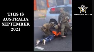 Australian Police use Tactical Response Group to arrest Construction Workers