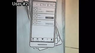 User#2 Paper Prototype testing