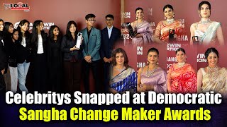 Celebritys Snapped at Democratic Sangha Change Maker Awards | Regina Cassandra | Pura Local