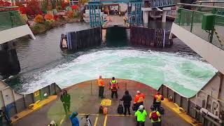 Going in to Bremerton Ferry Terminal from Seattle