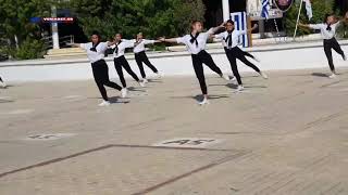 2020 10 27 Λύκειο "Βεργίνα" Λάρνακας Κύπρου - χορογραφία - γιορτή για την 28η Οκτωβρίου