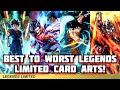 Best To Worst Legends Limited Card Arts In Dragon Ball Legends