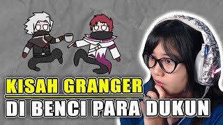 GRANGER YANG DIBENCI PARA DUKUN | REACTION FLATTIBOY MOBILE LEGENDS SKIN EXORCIST