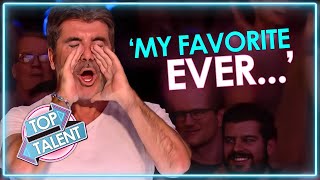Simon Cowell's FAVORITE Ever UK Auditions! Got Talent and X Factor