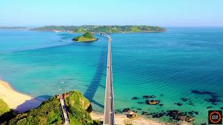 角島大橋　4K空撮