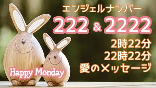 👼エンジェルナンバー『２２２』＆『２２２２』＆『２２２２２２』☆『今ここ』を 感じて☆イマココ・メッセージ＃８☆Here and now message☆聞き流しOKヒーリングラジオ👼