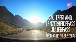 Chur to Sils im Engadin - Lenzerheidepass and Julierpass - Beautiful Switzerland 4k