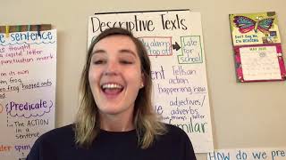 Ms. Johnson ELA Mini Lesson #18 - Descriptive Text