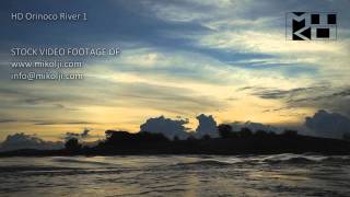 Orinoco River  HD Stock Video Footage 1