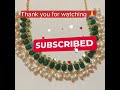 latest pearl beads necklace 😍 diy pearls monalisa beads pearl beads necklace trendy viral..