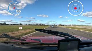 1969 Scimitar GTE and Reliant Sabre 6 cars at Snetterton track day 26.02.2023