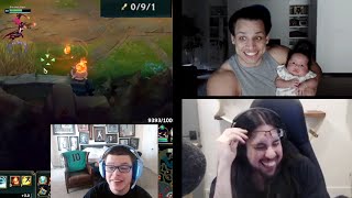TYLER1 AND IMAQTPIE REACT TO THIS IRON PLAYER IN TOURNAMENT | TYLER1'S DAUGHTER