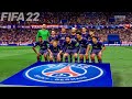 PSG vs Rangers Feat. Messi, Mbappe, Neymar, Di Maria, | UEFA Champions League | Gameplay on PC