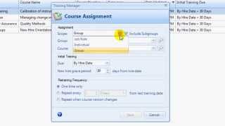 How To Create And Use Assignments In Training Manager