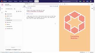 Client-side evaluation in Web IDE
