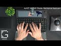 ajazz akp846 typing sound review