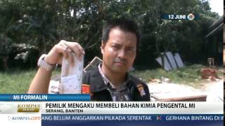 Polisi Grebek Pabrik Bihun Berbahan Formalin