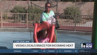 Las Vegas locals brace for incoming March heat wave